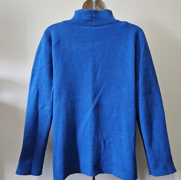 J Jill Mock Neck Pullover Sweater - Picture 8 of 12